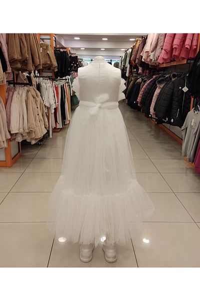 Yonca Çocuk Daisygirls Kids 2309 Roba Belted Girl's Evening Dress