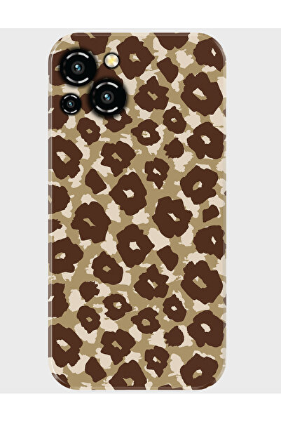 Reeder S23 Pro Max Uyumlu Kılıf Desenli Baskılı Silikon - brownswan