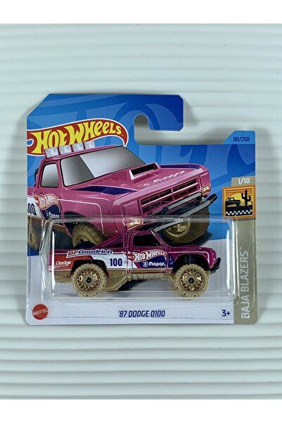 HOT WHEELS 2023 دودج D100 *181/250 HW باجا بليزرات - HKG73 سيارات لعبة