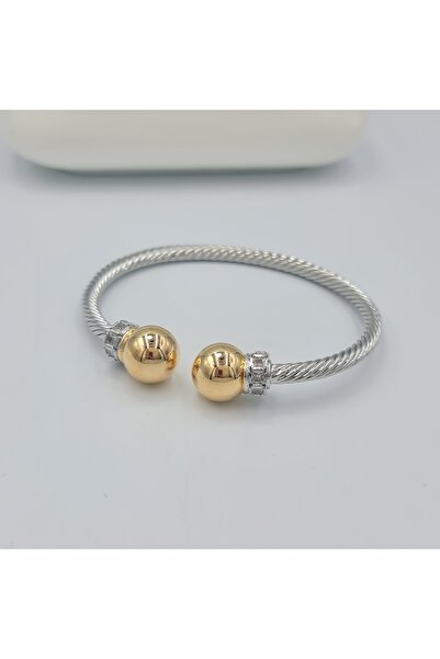 SE Jewellery Çelik Dorika Toplu Kadın Kelepçe Bilezik