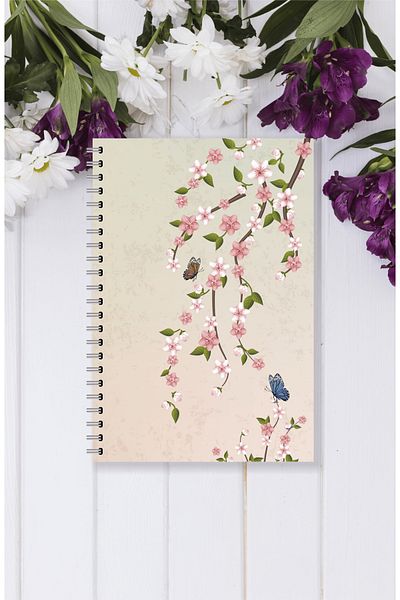 BULUT DİJİTAL Planning Notebook Set with Bookmark and Sticker Gift