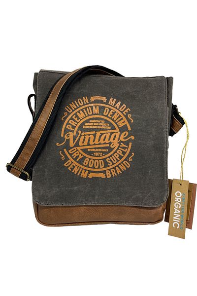 Old Cotton Quality Waterproof Canvas Messenger Bag Western Bag 7112