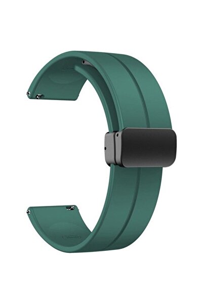 Teleplus Fossil Gen 6  Kordon Mıknatıslı Silikon 22mm Krd84