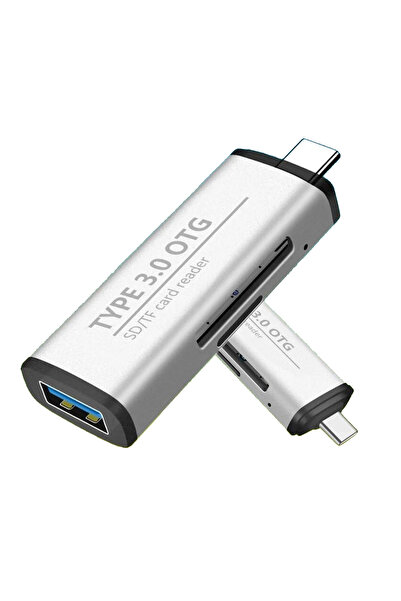 ThenTech 2'si 1 Arada Hafıza Kartı Okuyucu, USB 3.0 Taşınabilir Mikro Depolam...