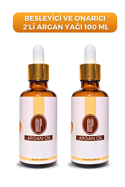 Gless Pena مجموعة زيت الأرغان المكونة من قطعتين للعناية بالشعر والبشرة بحجم 1...