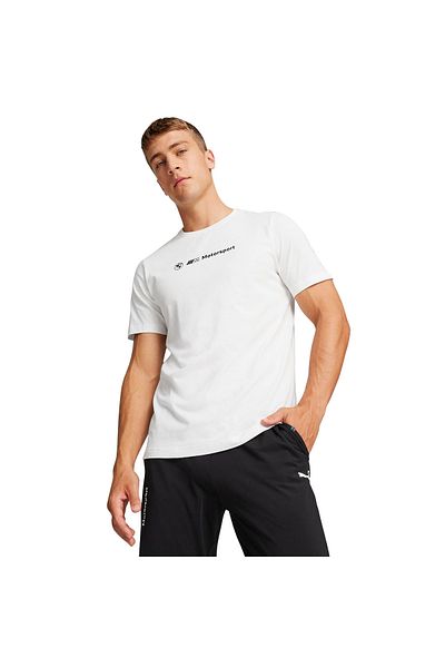 Puma Bmw Mms Tricou alb stil casual pentru bărbați62416002