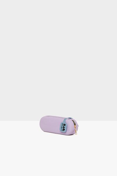Bagmori Lilac Women's Scented Horizontal Oval Silicone Bag M000008408