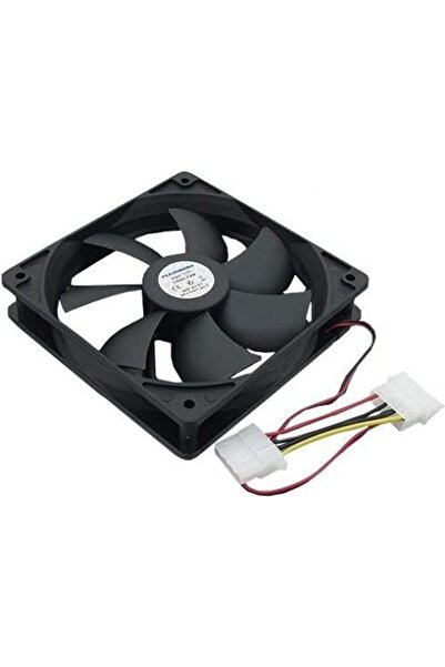 Genel Markalar Zauss DC 12V 4 Pinli 80x80mm 8cm Kasa Fanı Sleeve Bearing Fan