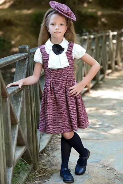 GOOSE Kız Çocuk Bebe Yaka Önü Volanlı Ekru Gömlek