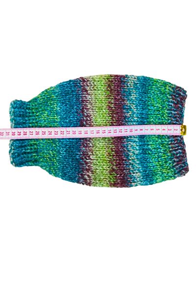 TULEK Colorful Hand Knitted Sweater for Cat and Dog