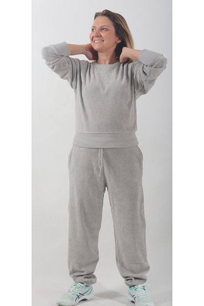 rood Women's Towel Fabric Tracksuit Set
