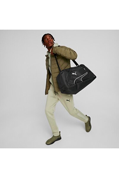 Puma Fundamentals M Unisex Siyah Spor Çantası