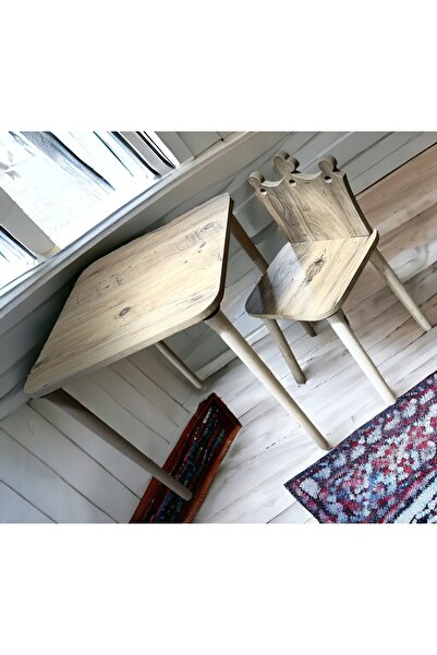 varje think outside the box Çam Kral Çocuk Masa Sandalye Takımı Aktivite Masa...