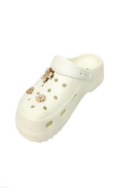 AKINAL Akınal E428-24 Medical Sabo Stoned Women's Slippers