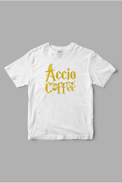 Gries Tricou cu imprimeu „Accio Coffee” Harry Potter