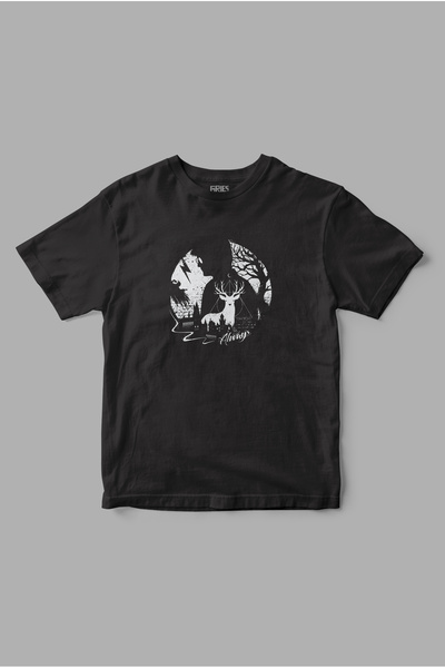 Gries Tricou Harry Potter Always cu imprimeu