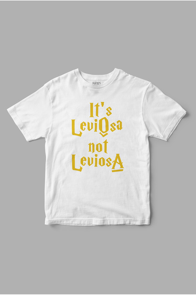 Gries Tricou Harry Potter cu imprimeu Hermione Granger „E Leviosa, nu Leviosaa”