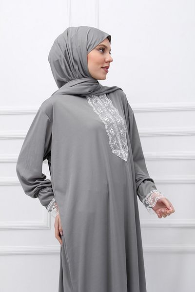 Kutay Collection Women's Prayer Dress with Headscarf
