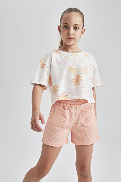 DeFacto Dívčí kapesní šortky Y9316a622hs