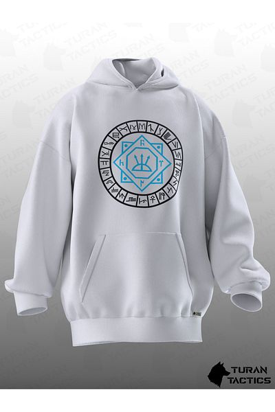 TURAN TACTICS OVERSIZE HOODIE (UNISEX) WITH BOARDS DESIGN