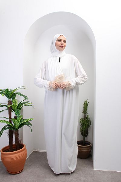 Kutay Collection Stylish Women's Prayer Dress with Headscarf