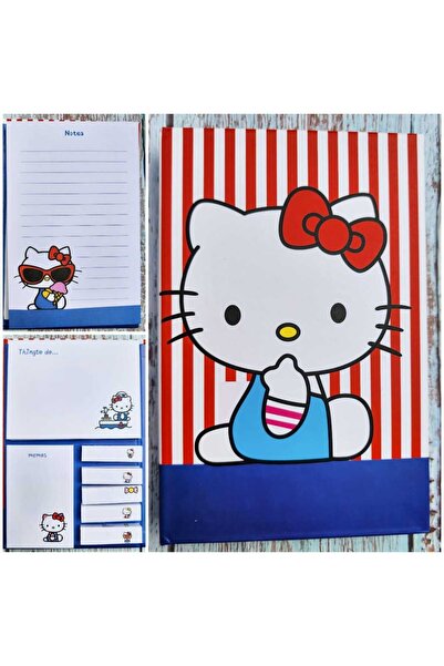 Rota Hediyelik Weekly Planner - Günlük Hatırlatıcı Planlayıcı Sevimli Hello K...