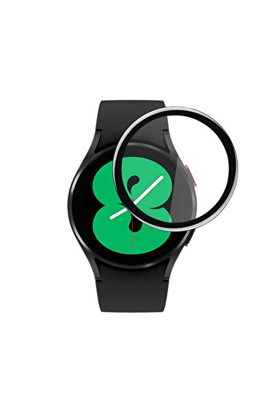 Samsung Galaxy Watch 4 44MM Ekran Koruyucu 3D Kavisli Full Kaplama Pmma