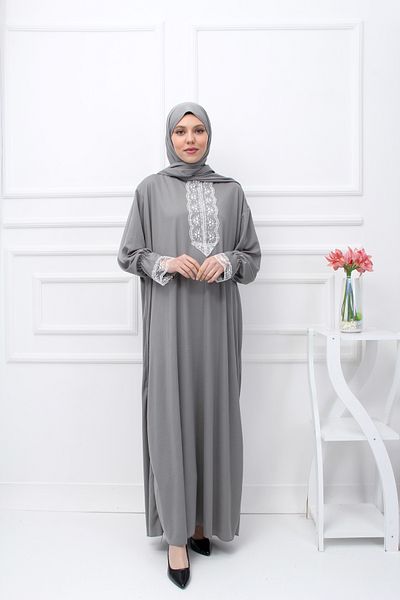 Kutay Collection Women's Prayer Dress with Headscarf