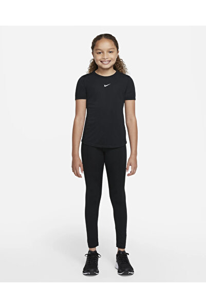 Nike One Big Kids' (Girls') Short-Sleeve Top T-SHIRT DH5186-010