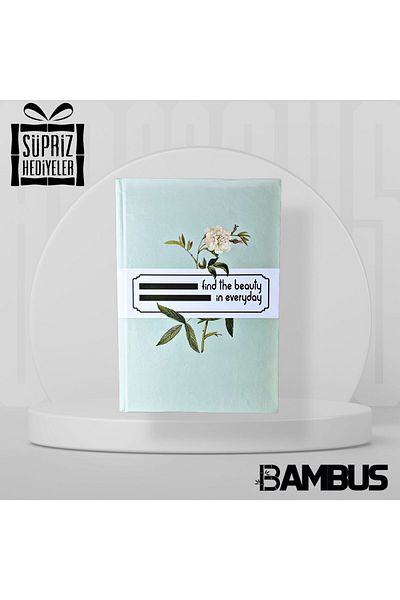 Bambus Home Copertă rigidă Carte de memorie zilnică de amintire Seria Star
