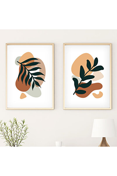 huhuli Set modernih slika u drvenom okviru huhu34