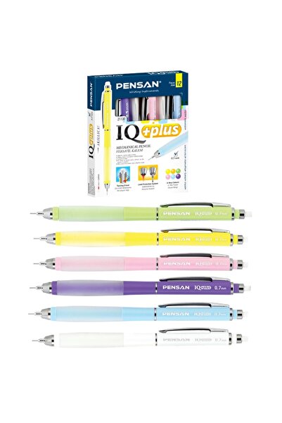 Pensan My Iq Plus Versatil Kalem 0.7mm Pastel Renkler Mor
