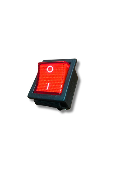 electroist 1 Adet 4 Pin On-Off İki Konumlu Işıklı Anahtar