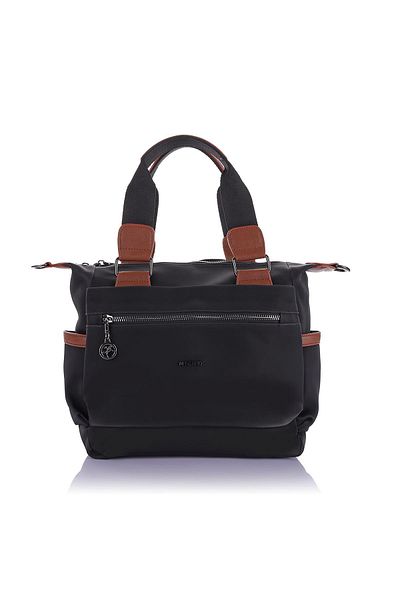 Getcho Arısu Satin Handbag and Crossbody Bag - Ns1062