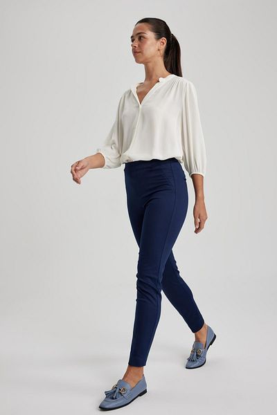 DeFacto Valentina Cigarette Satin Trousers J8743az23sm