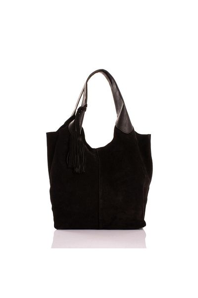 Getcho Elena Genuine Leather Suede Shoulder Bag - Yc1969s
