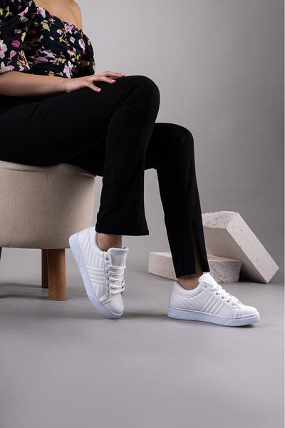 Getcho Pantofi sport pentru femei Linz White