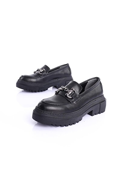 Getcho Lyova Tokalı Чорні жіночі лофери