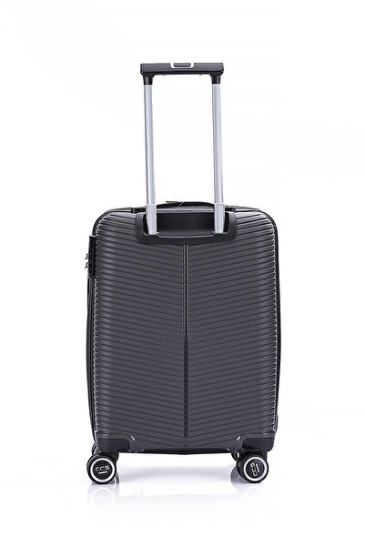 ÇÇS 5224 Antrasit Polipropilen Kabin Boy Valiz - Lier