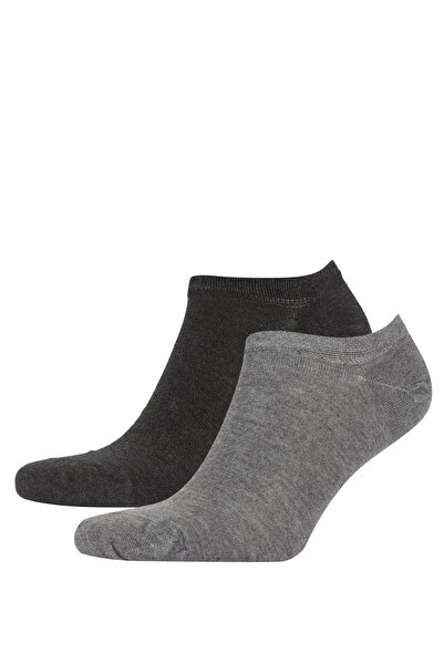 DeFacto Erkek 2li Bambu Sneaker Çorap Y0476azns