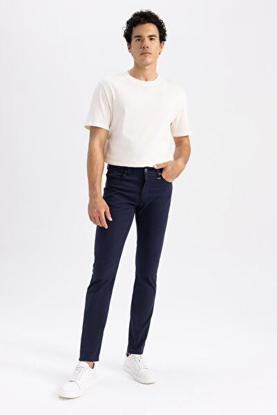 DeFacto Extra Slim Fit Chino Canvas Trousers