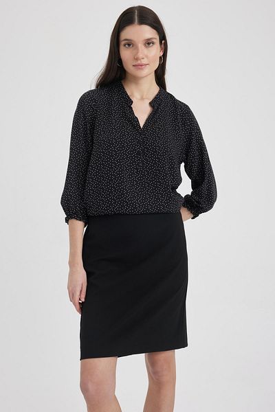 DeFacto Basic Slit Midi Skirt Z1967az22au