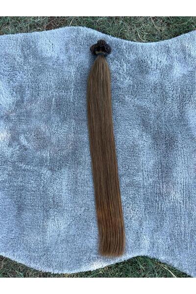 Suzan Peruk 70 cm 250 ADET (0.6gr) 8 NO %100 Doğal Gerçek Insan saçı Mikro Ka...