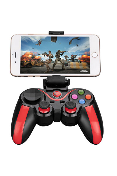 Rampage Gamepad Android Ps3/pc/telefon/tv Box Bluetooth Çift Titreşimli Kablosuz Kablolu Joypad Uyumlu