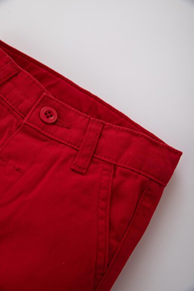 DeFacto Baby Boy Red Gabardine Basic Pants Z2703A223Sp