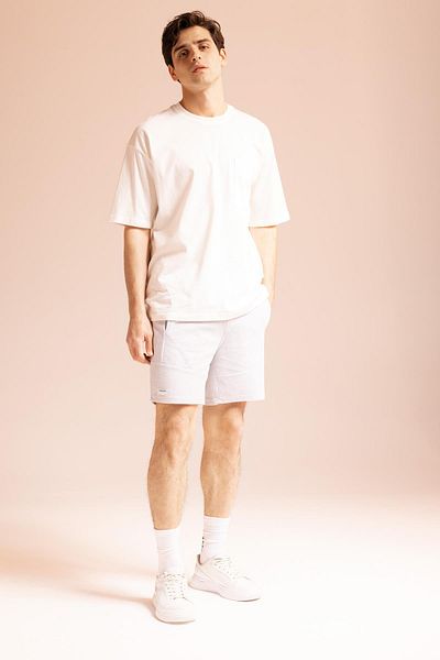 DeFacto Slim Fit Skinny Leg Basic σορτς W7965az23sm