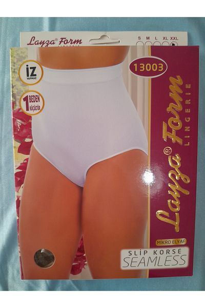 Layza Form High Waist 13003 Model Slip Corset - Nude