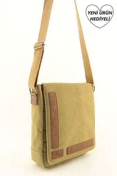 HNB Калъфка за лаптоп Camel Canvas, водоустойчива, за бизнес училище (с подаръчна чанта)
