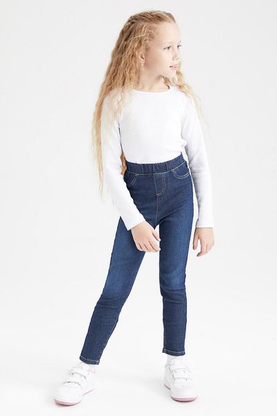 DeFacto Pantaloni skinny blugi pentru fete Z3971a623sp