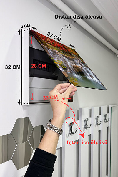 no77decor Sigorta Saklama Kutusu Aynı Zamanda Manzaralı Tablolar